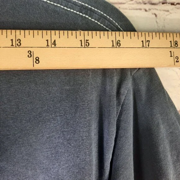 David Bowie Womens Bowie Retro Picture Vintage Style Navy Distressed Shirt - Picture 8 of 10